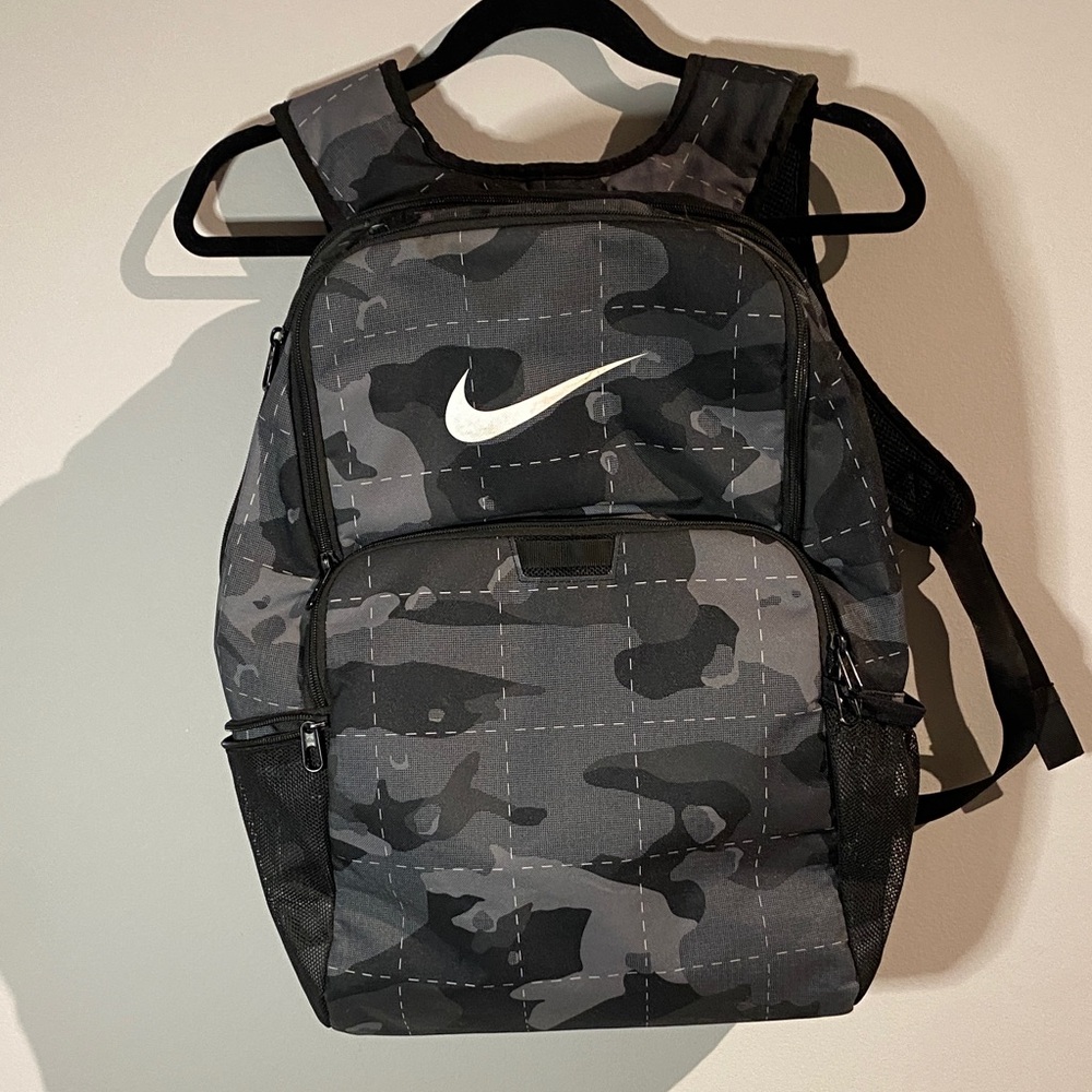 Nike Gray Camo Backpack